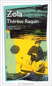 Cover of: Therese Raquin