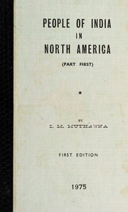 Cover of: People of India in North America