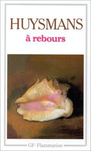 Cover of A Rebours