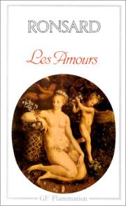 Les Amours by Pierre de Ronsard