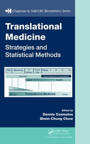 Cover of: Translational medicine by edited by Dennis Cosmatos and Shein-Chung Chow.