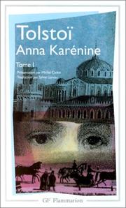 Cover of: Anna Karénine by Лев Толстой