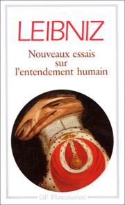 Cover of: Nouveaux essais sur l'entendement humain