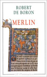 Cover of: Merlin : Roman du XIIIe siècle