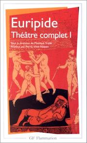 Cover of: Théâtre complet
