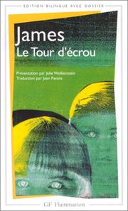 Cover of: Le Tour d'écrou by Henry James