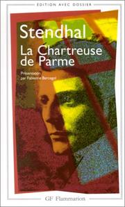 Cover of: La Chartreuse de Parme by Stendhal, Fabienne Bercegol