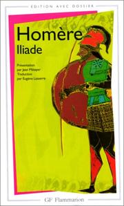 Cover of: L'Iliade by Όμηρος (Homer)
