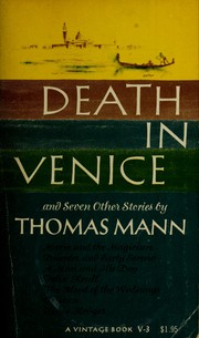 Cover of: Death in Venice and Seven Other Stories