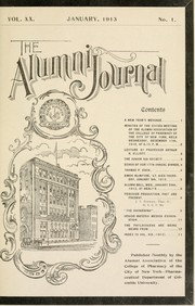 The Alumni journal by Columbia University. College of Pharmacy. Alumni Association
