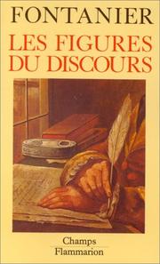Cover of: Les Figures du discours by Pierre Fontanier, Gérard Genette