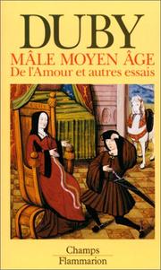 Cover of: Mâle Moyen Age by Georges Duby