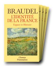 Cover of: L'identité de la France by Fernand Braudel