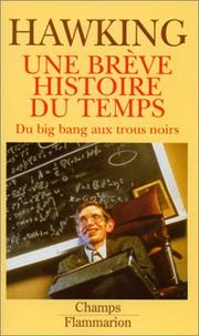Cover of: Une brève histoire du temps by Stephen Hawking, Isabelle Naddeo-Souriau