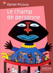 Cover of: Le Champ de personne