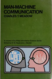 Cover of: Man-machine communication