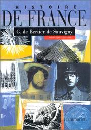 Cover of: Histoire de France