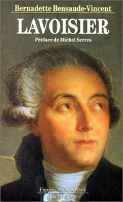 Cover of: Lavoisier: mémoires d'une révolution