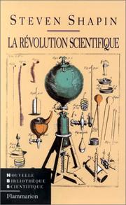Cover of: La révolution scientifique