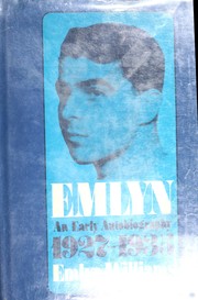Cover of: Emlyn: an early autobiography, 1927-1935.