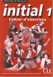 Cover of: Initial 1: Cahier d'Exercices