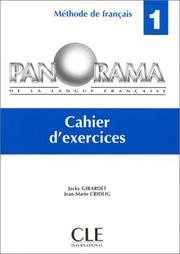 Cover of: Panorama De LA Langue Francaise: Level 1 Cahier D'Execices