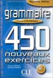 Cover of: Grammaire Niveau Intermediaire 450