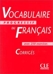 Cover of: Vocabulaire Progressif