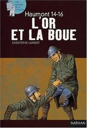 Cover of: Haumont 14-16 : L'Or et la boue