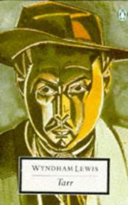 Cover of: Tarr (Twentieth Century Classics) by Wyndham Lewis