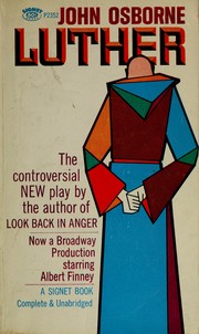 Cover of: Luther: a play