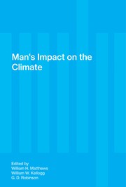 Cover of: Man's impact on the climate by William Henry Matthews