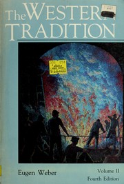 Cover of: The Western tradition by [compiled by] Eugen Weber.