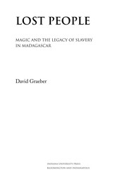 Cover of: Lost people: magic and the legacy of slavery in Madagascar