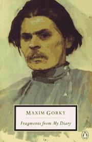 Cover of: Fragments from My Diary (Twentieth Century Classics) by Максим Горький