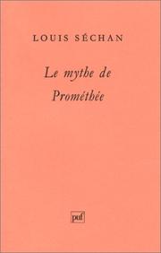 Cover of: Le mythe de Prométhée