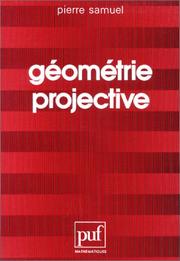 Cover of: Géométrie projective
