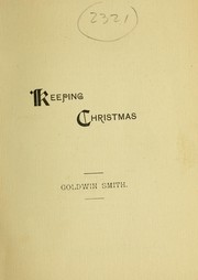 Cover of: Keeping Christmas.