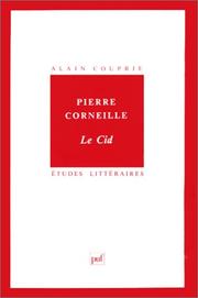 Cover of: Pierre Corneille, Le Cid