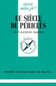 Cover of: Le siècle de Périclès
