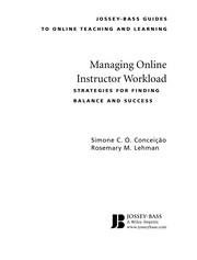 Cover of: Managing online instructor workload