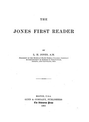 Cover of: The Jones first [-fifth] reader