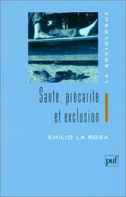 Cover of: Santé, précarité et exclusion