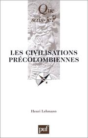 Cover of: Les Civilisations Précolombiennes
