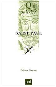 Cover of: Saint paul