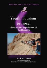 Cover of: Youth tourism to Israel by Erik Cohen