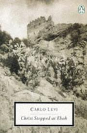 Cover of: Christ Stopped at Eboli (Twentieth Century Classics S.) by Carlo Levi