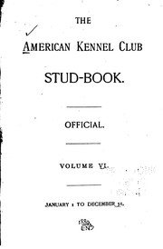 Cover of: The American Kennel Club Stud-book
