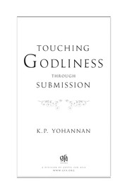 Cover of: Touching godliness through submission