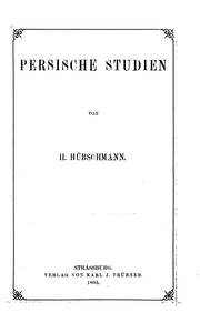 Cover of: Persische Studien